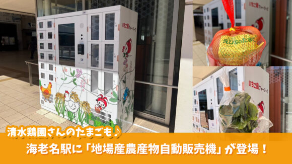 海老名　地場産　野菜　自動販売機　清水鶏園　たまご