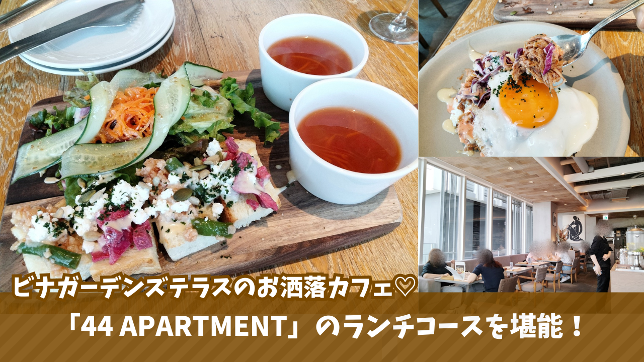 ビナガーデンズテラス　海老名　カフェ　ランチ　コース料理