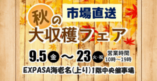 海老名　サービスエリア　収穫フェア　野菜　フルーツ