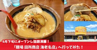 海老名　ラーメン　田所商店